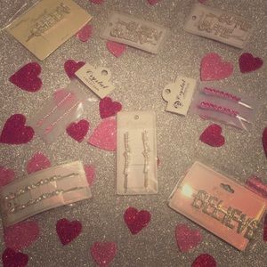 Hair Pens & Earrings